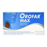 Orofar Max 20 pastylek do ssania o smaku miętowym