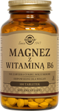 Solgar Magnez z witaminą B6 100 tabletek