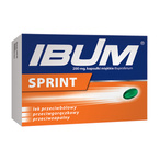 Ibum Sprint 200 mg 10 kapsułek miękkich