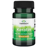 Swanson Keratyna 50 mg 60 kapsułek