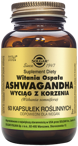 Solgar Ashwagandha Witania Ospała wyciąg z korzenia 60 kapsułek