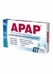 Apap 500 mg 12 tabletek