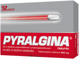 Pyralgina 500 mg 12 tabletek