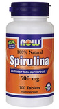 Now Foods Spirulina 500 mg 100 tabletek