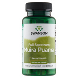 Swanson Full Spectrum Muira Puama 400mg 90 kapsułek