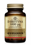Solgar D-Biotyna 1000 ug 50 kapsułek