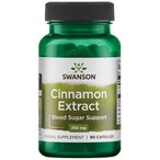 Swanson Cynamon 250 mg 90 kapsułek