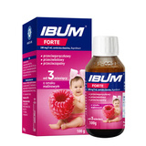 Ibum Forte 200 mg / 5 ml zawiesina o smaku malinowym 100 gram