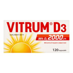 Vitrum D3  2000 j.m. 120 kapsułek