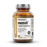 Pharmovit Memvit Pamięć i Koncentracja 60 kapsułek