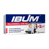 Ibum 60 mg 10 czopków dla dzieci