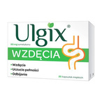 Ulgix Wzdęcia 80 mg 25 kapsułek miękkich
