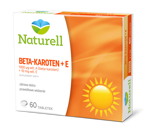 Naturell Beta-karoten + witamina E 60 tabletek