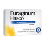 Furaginum Hasco 50 mg 30 tabletek lek na zapalenie pęcherza