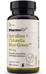 Pharmovit Spirulina + Chlorella Blue-Green 500 mg 180 tabletek