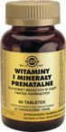 Solgar Witaminy i minerały prenatalne dla kobiet w ciąży i matek karmiących 60 tabletek