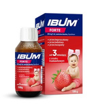 Ibum Forte 200 mg / 5 ml zawiesina o smaku truskawkowym 100 gram
