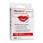 Hascovir Protect plastry na opryszczkę 15 plastrów