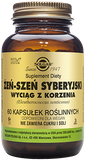 Solgar Żeń-szeń Syberyjski wyciąg z korzenia 60 kapsułek