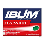 Ibum Express Forte 400mg 12 kapsułek