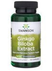 Swanson Ginkgo Biloba Extract 60 mg 120 kapsułek