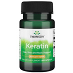 Swanson Keratyna 50 mg 60 kapsułek