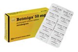 Betmiga 50 mg 30 tabletek
