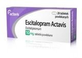 Escitalopram Actavis 10 mg 28 tabletek powlekanych