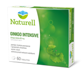Naturell Ginkgo Intensive Ginkgo biloba 80 mg 60 tabletek
