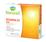 Naturell Witamina D3 2000 60 tabletek do ssania Instant