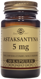 Solgar Astaksantyna 5 mg 30 kapsułek